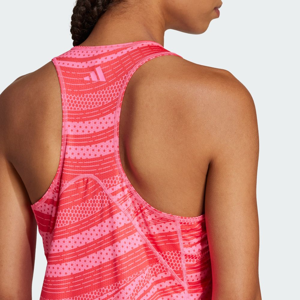 Foto 9 pulgar | Club Graph Tank Adidas Rosa Mujer