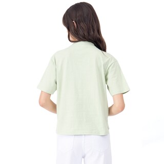 Foto 3 | Playera Ancha Básica Para Mujer Quarry Color Verde