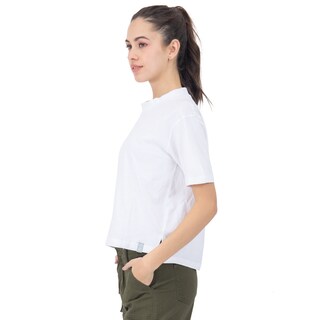 Foto 2 | Playera Ancha Básica Para Mujer Quarry Color Blanco