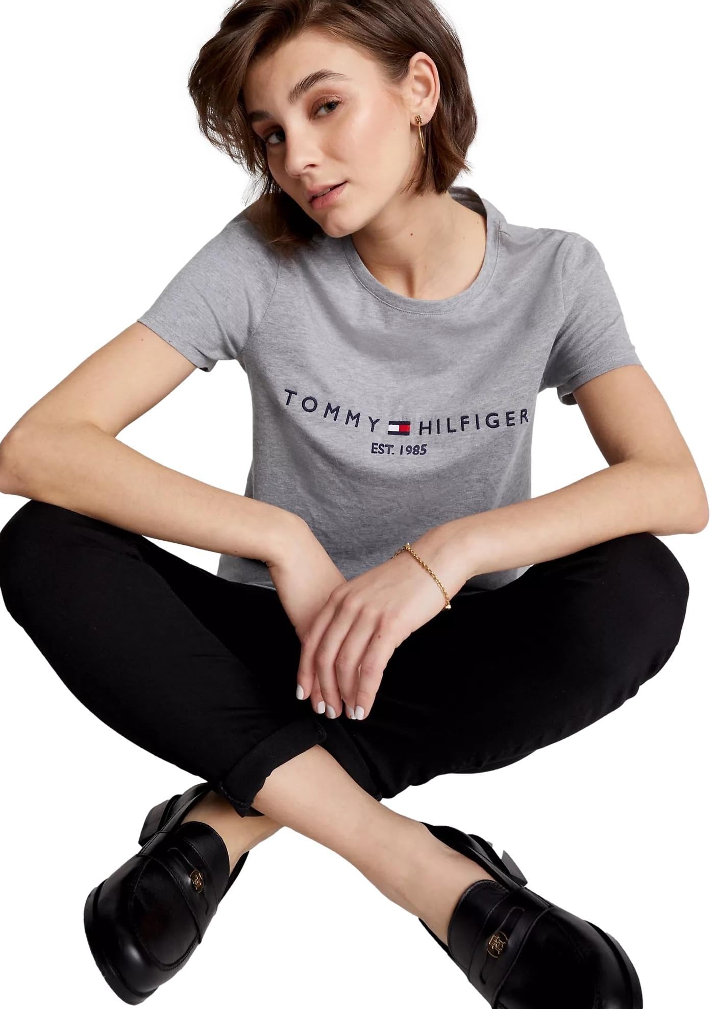 Foto 3 | Playera Tommy Hilfiger para Mujer-Venta Internacional