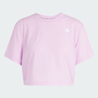 Foto 2 | Camiseta De Entrenamiento Train Essentials Boxy Adidas Violeta Mujer