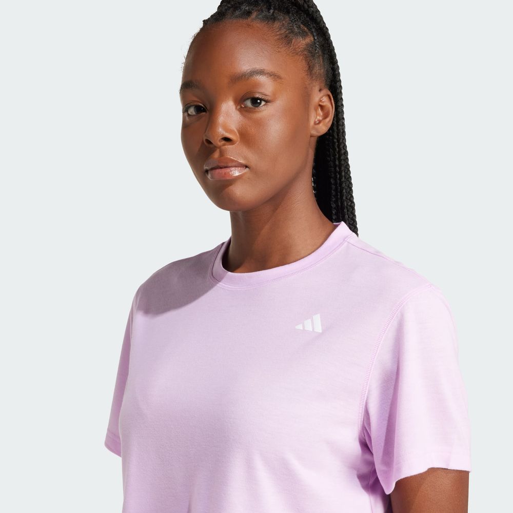Foto 5 | Camiseta De Entrenamiento Train Essentials Boxy Adidas Violeta Mujer