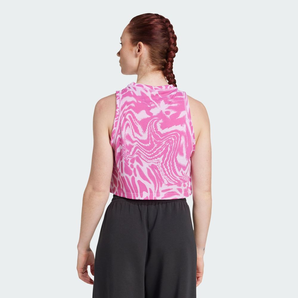 Foto 2 | We Min Aop Tank Adidas Violeta Mujer