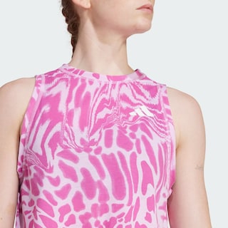 Foto 4 | We Min Aop Tank Adidas Violeta Mujer