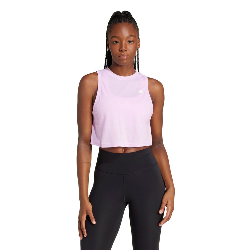Foto 2 | Bvd Train Essentials Boxy Workout Adidas Violeta Mujer