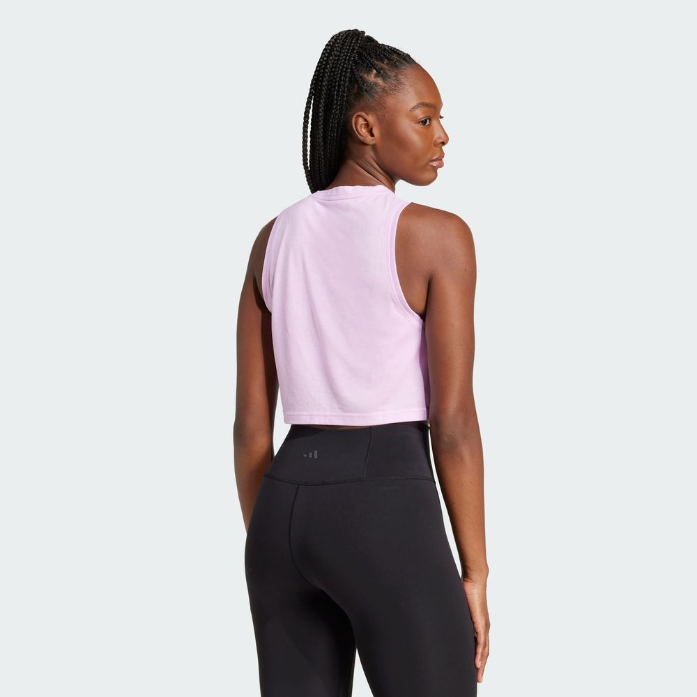 Foto 5 pulgar | Bvd Train Essentials Boxy Workout Adidas Violeta Mujer