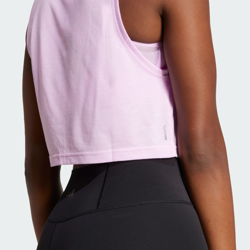 Foto 7 | Bvd Train Essentials Boxy Workout Adidas Violeta Mujer