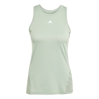 Foto 1 | Playera Sin Mangas Designed For Training Adidas Verde Mujer