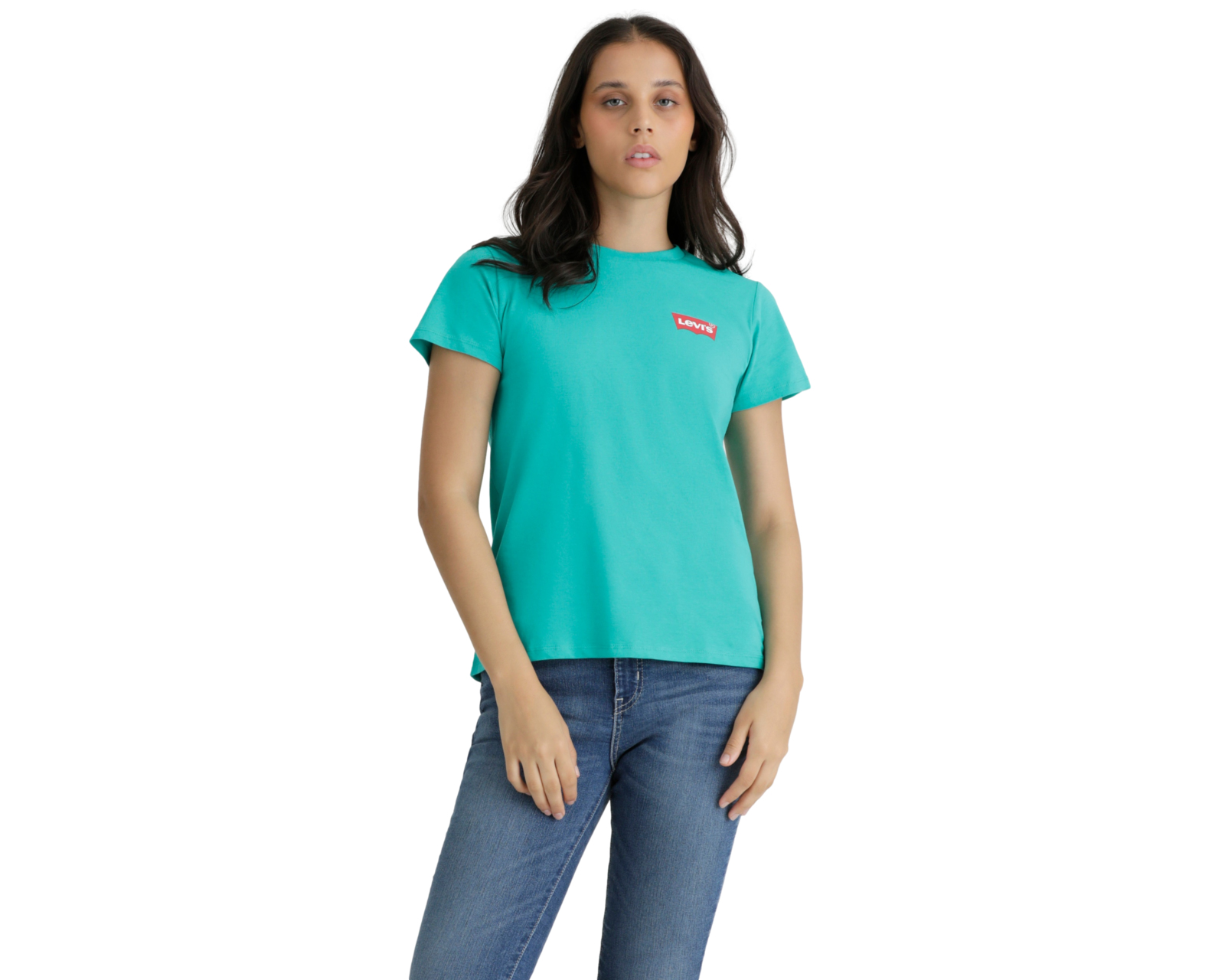 Foto 2 pulgar | Playera Levi’s Perfect Verde para Mujer
