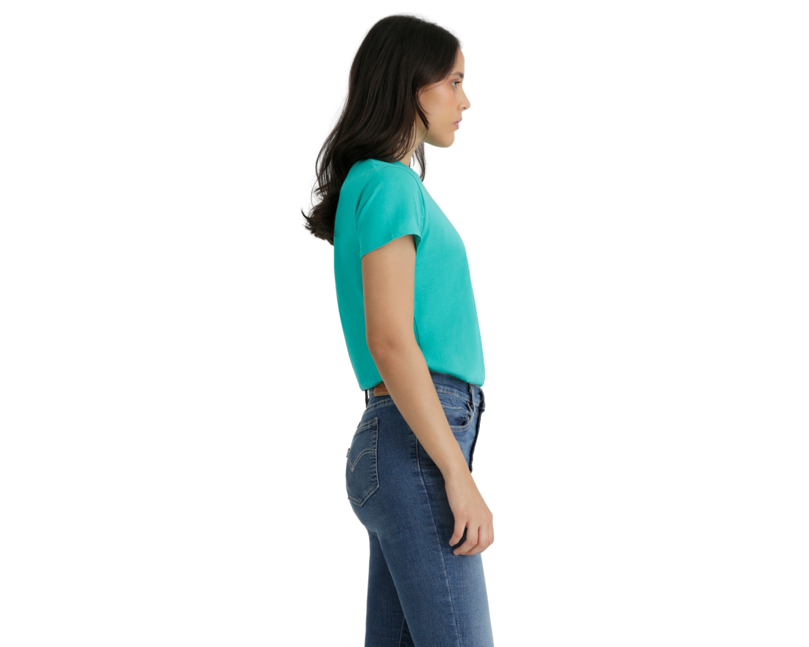 Foto 3 pulgar | Playera Levi’s Perfect Verde para Mujer