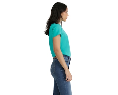 Foto 2 | Playera Levi’s Perfect Verde para Mujer