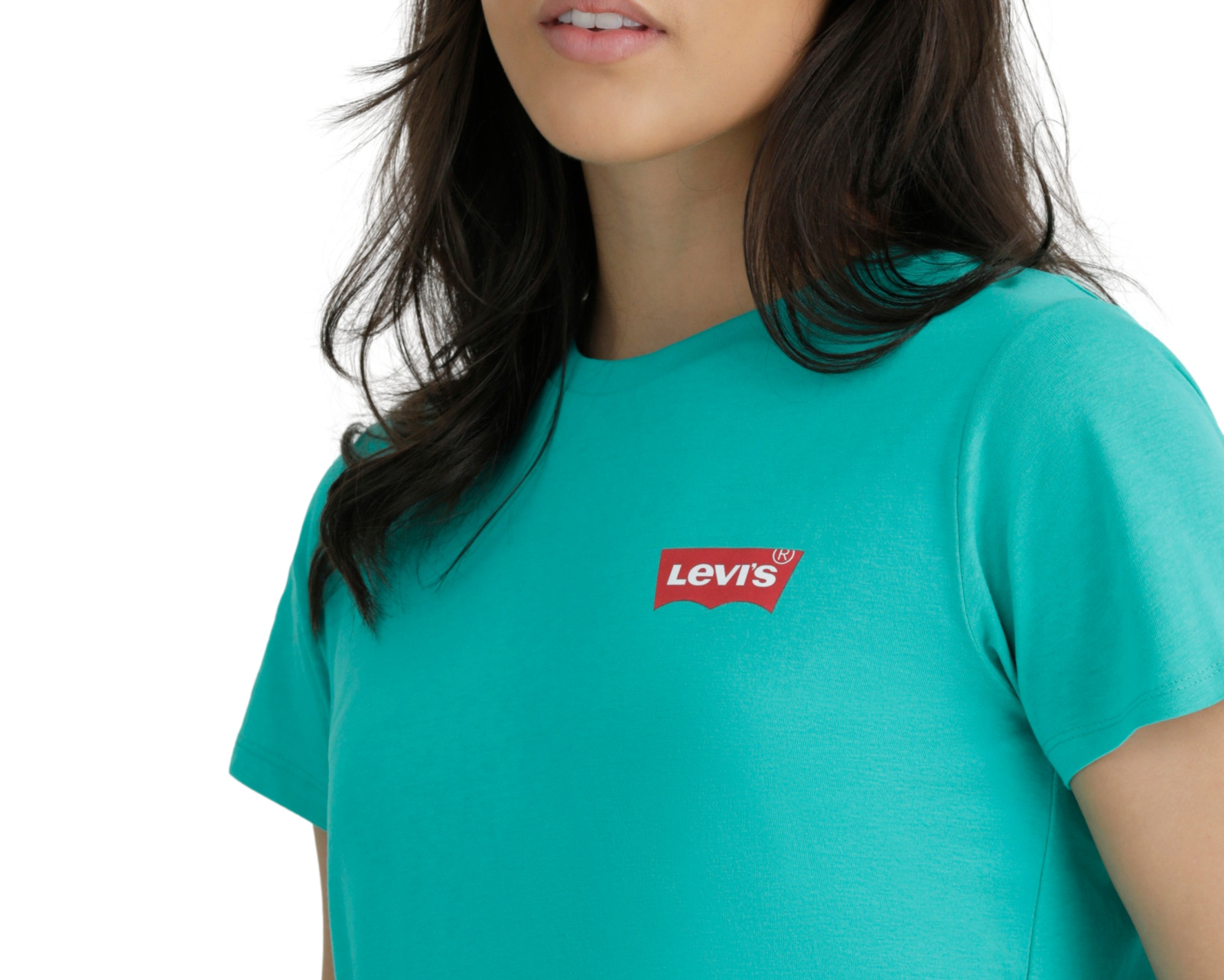Foto 6 | Playera Levi’s Perfect Verde para Mujer