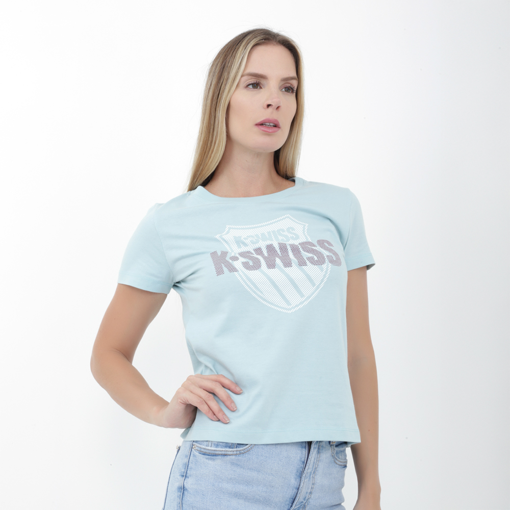 Foto 2 pulgar | Playera Casual T-shirt Gtsw K-swiss Para Mujer
