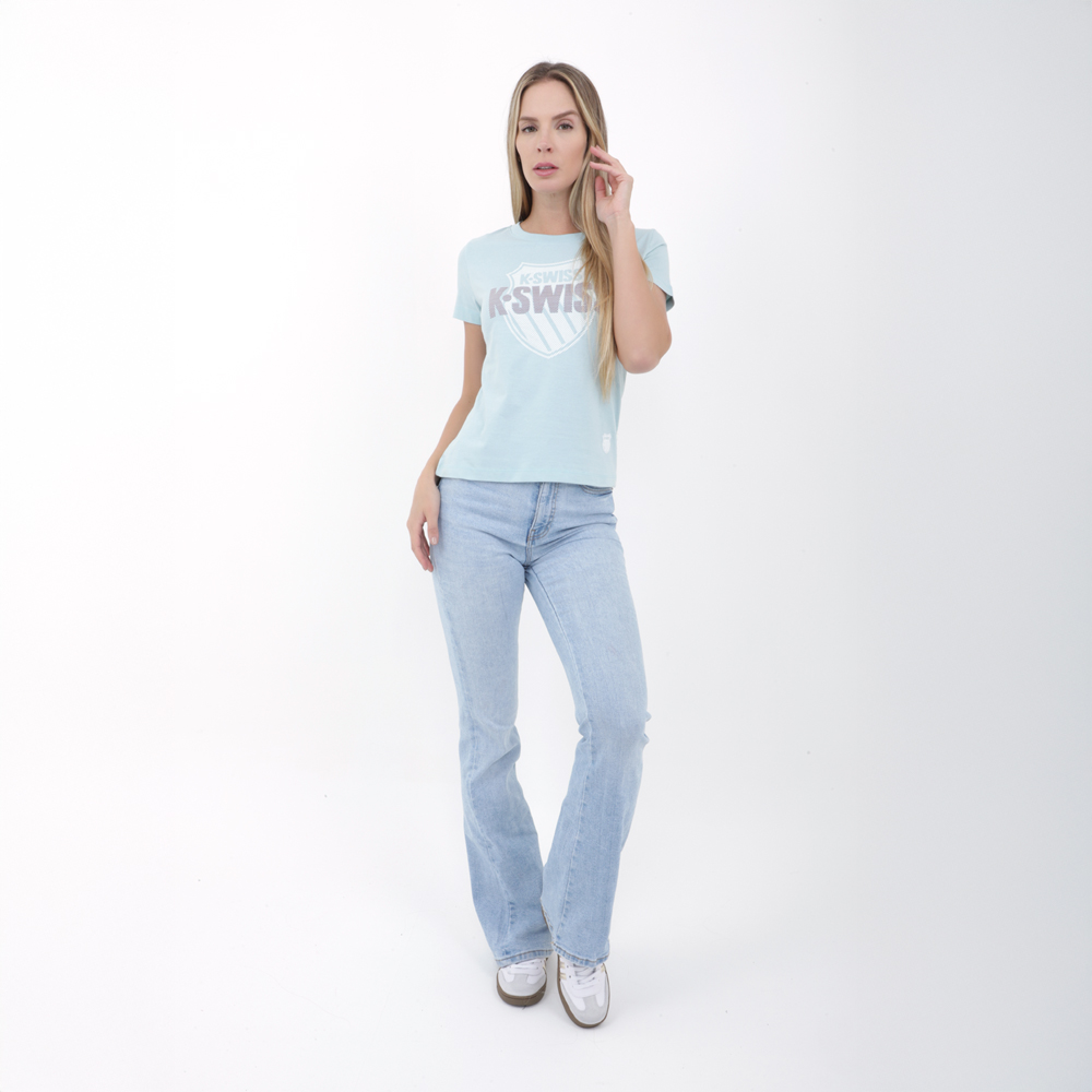 Foto 4 pulgar | Playera Casual T-shirt Gtsw K-swiss Para Mujer