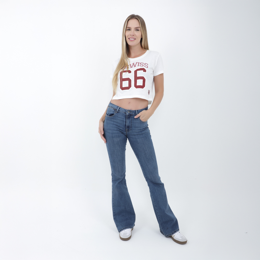 Foto 4 pulgar | Crop Top Casual Fwt K-swiss Para Mujer