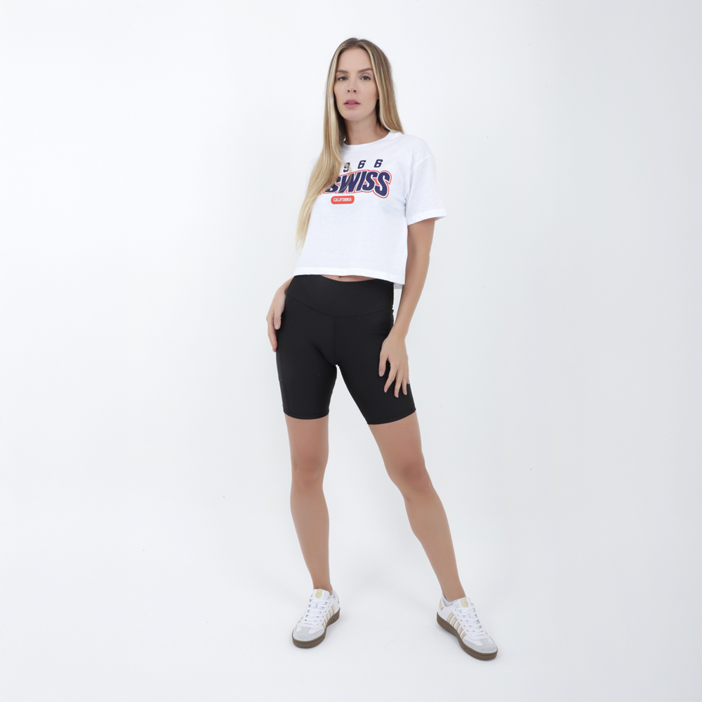 Foto 4 pulgar | Crop Top Casual Rach K-swiss Para Mujer