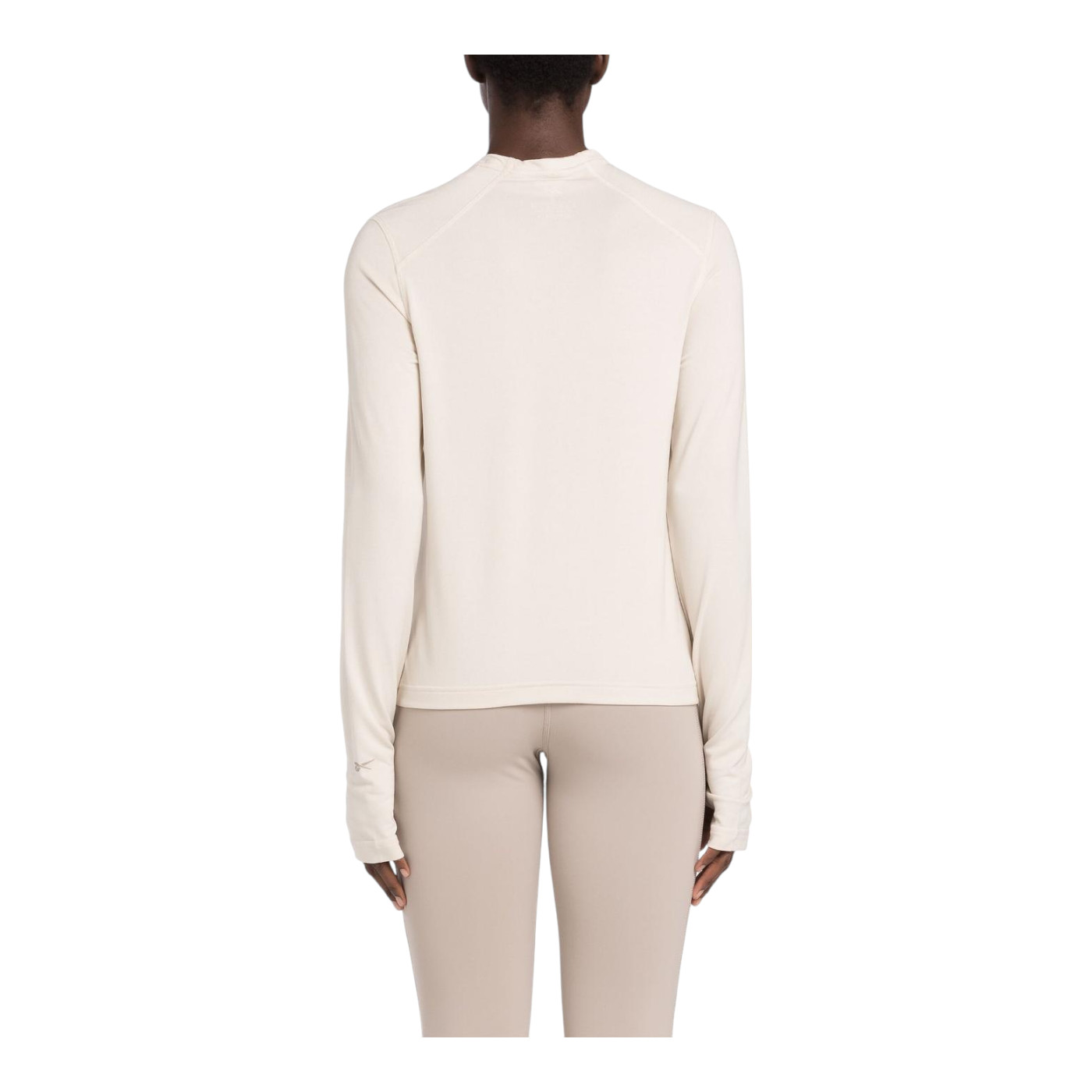 Foto 4 pulgar | Playera Reebok Activ Coll Rbk-chill+ Dreamblend Ls Color Blanco Para Mujer Modelo 100076321