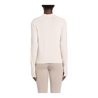 Foto 3 | Playera Reebok Activ Coll Rbk-chill+ Dreamblend Ls Color Blanco Para Mujer Modelo 100076321