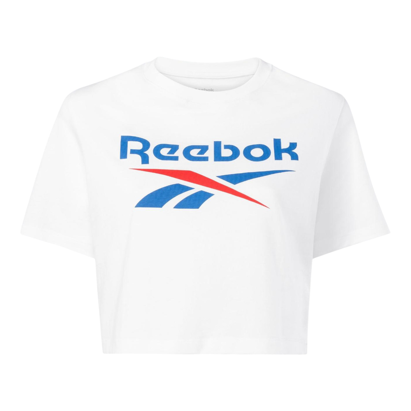 Foto 7 pulgar | Playera Reebok Reebok Identity Big Logo Crop Tee Color Blanco Para Mujer Modelo 100037593