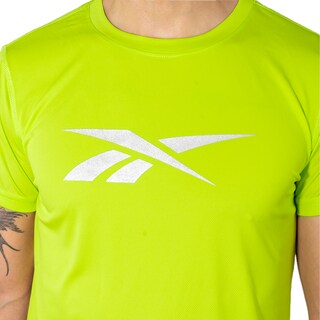 Foto 4 | Playera Reebok T-shirt Color Amarillo Para Mujer Modelo Ts0130