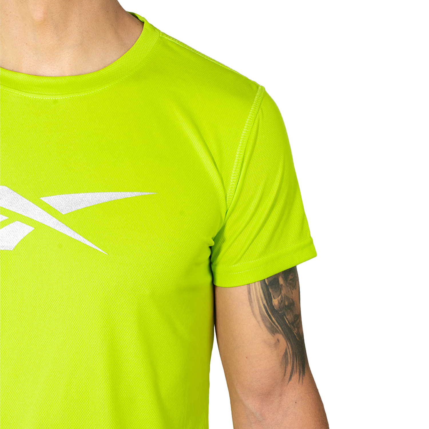 Foto 6 pulgar | Playera Reebok T-shirt Color Amarillo Para Mujer Modelo Ts0130