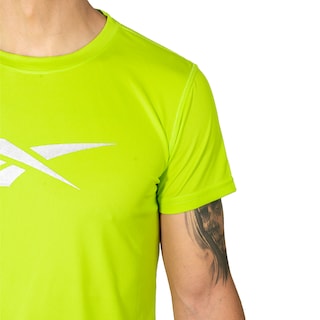 Foto 5 | Playera Reebok T-shirt Color Amarillo Para Mujer Modelo Ts0130