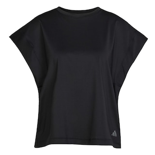 Foto 1 | Playera Yoga Adidas Negro Mujer