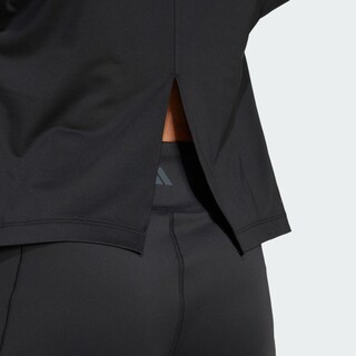 Foto 7 | Playera Yoga Adidas Negro Mujer