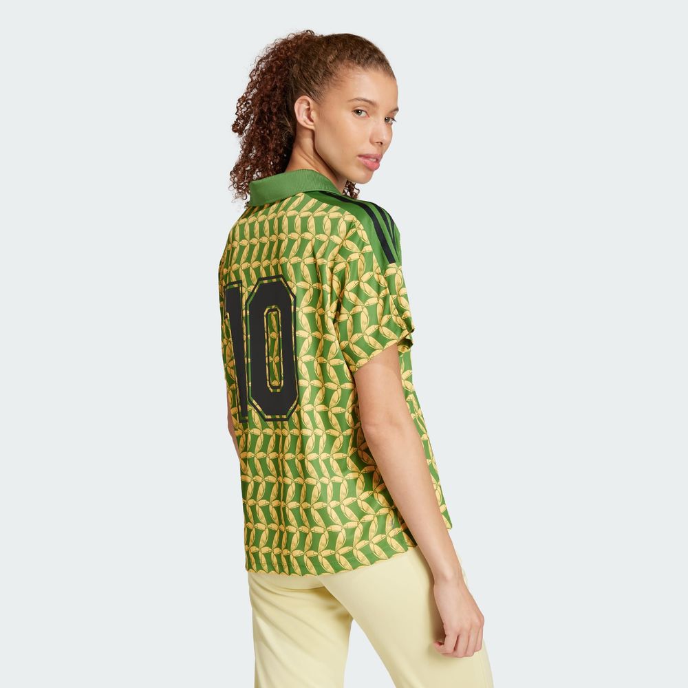 Foto 4 | Farm Tiro Tee Adidas Verde Mujer
