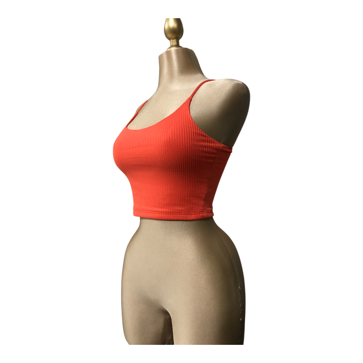 Foto 4 pulgar | Playera Top Tirantes Color Naranja  Para Dama Erivel