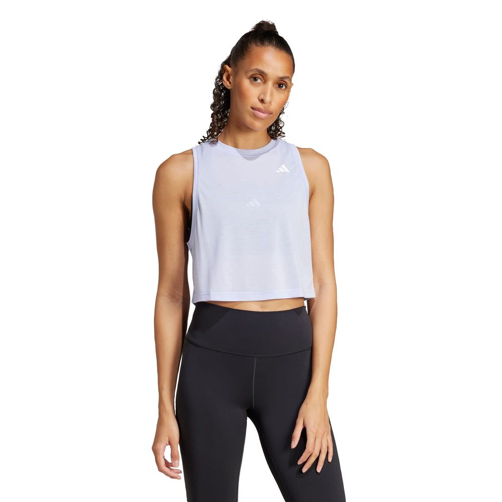 Foto 2 | Bvd Train Essentials Boxy Workout Adidas Violeta Mujer