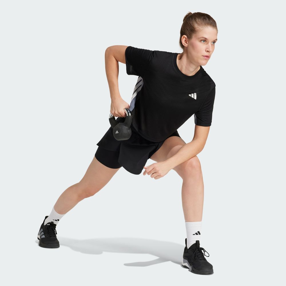 Foto 5 | Te 3s Cb Tee Adidas Negro Mujer