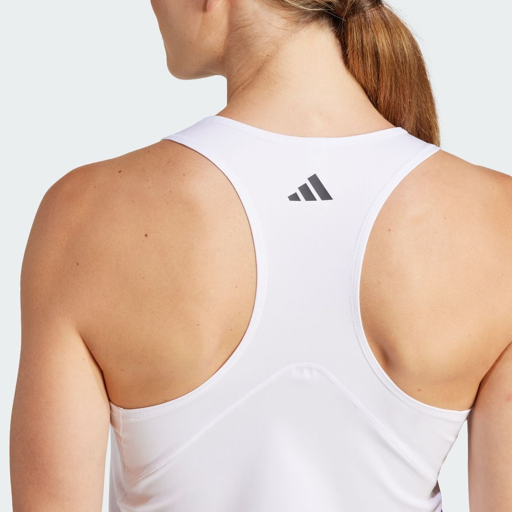 Foto 8 pulgar | Playera Sin Mangas Club Tennis Climacool Adidas Blanco Mujer