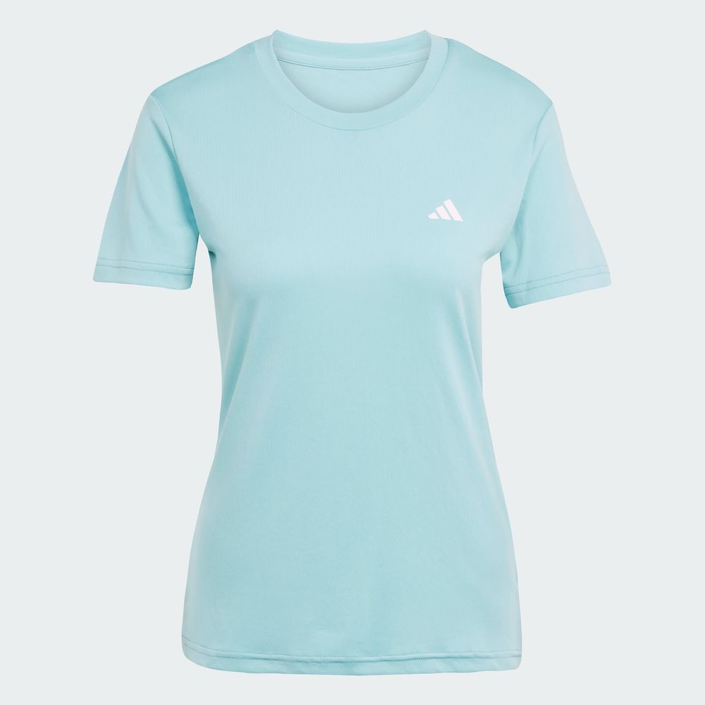 Foto 4 pulgar | Playera Aeroready Designed 2 Move Sport Adidas Turquesa Mujer