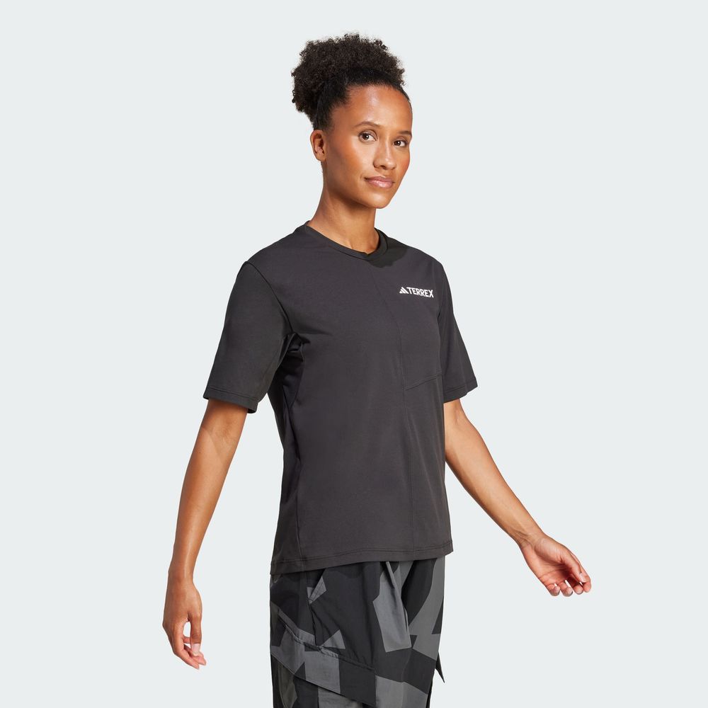 Foto 5 pulgar | Playera Terrex Multi Climacool Adidas Negro Mujer