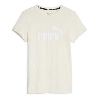 Foto 1 | Playera Puma Ess Logo Tee Beige para Mujer