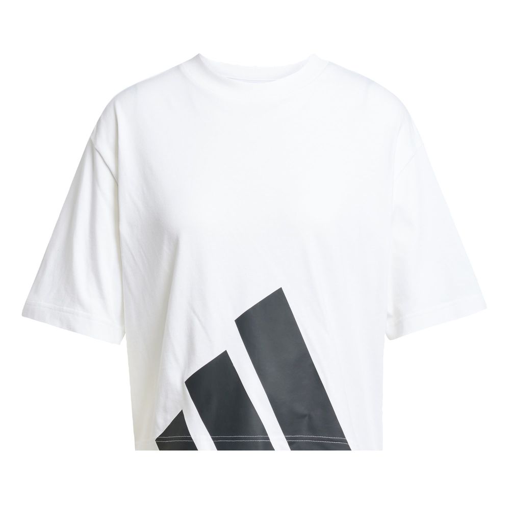 Foto 2 pulgar | Playera Essentials Boyfriend Logo Grande Adidas Blanco Mujer