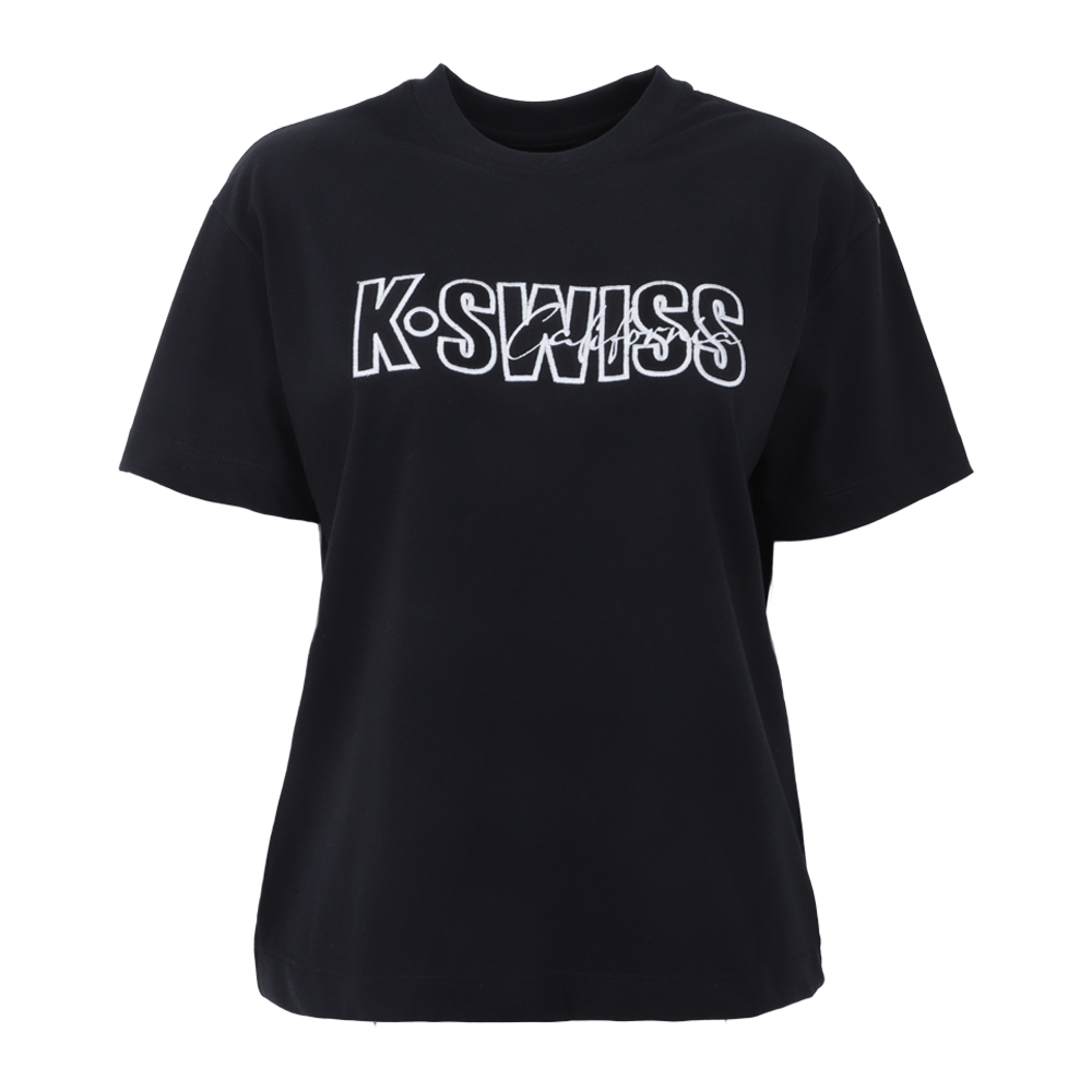 Foto 2 pulgar | Playera K-swiss Casual  Hepburn Para Mujer Color Negro