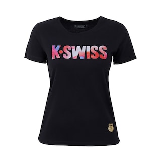 Foto 1 | Playera K-swiss Casual Agatha Para Mujer Color Negro