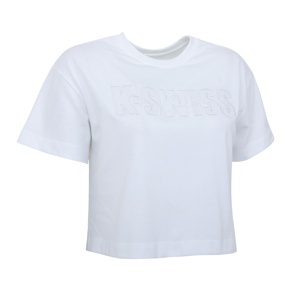 Foto 3 pulgar | Playera K-swiss Casual  Hepburn Para Mujer Color Blanco