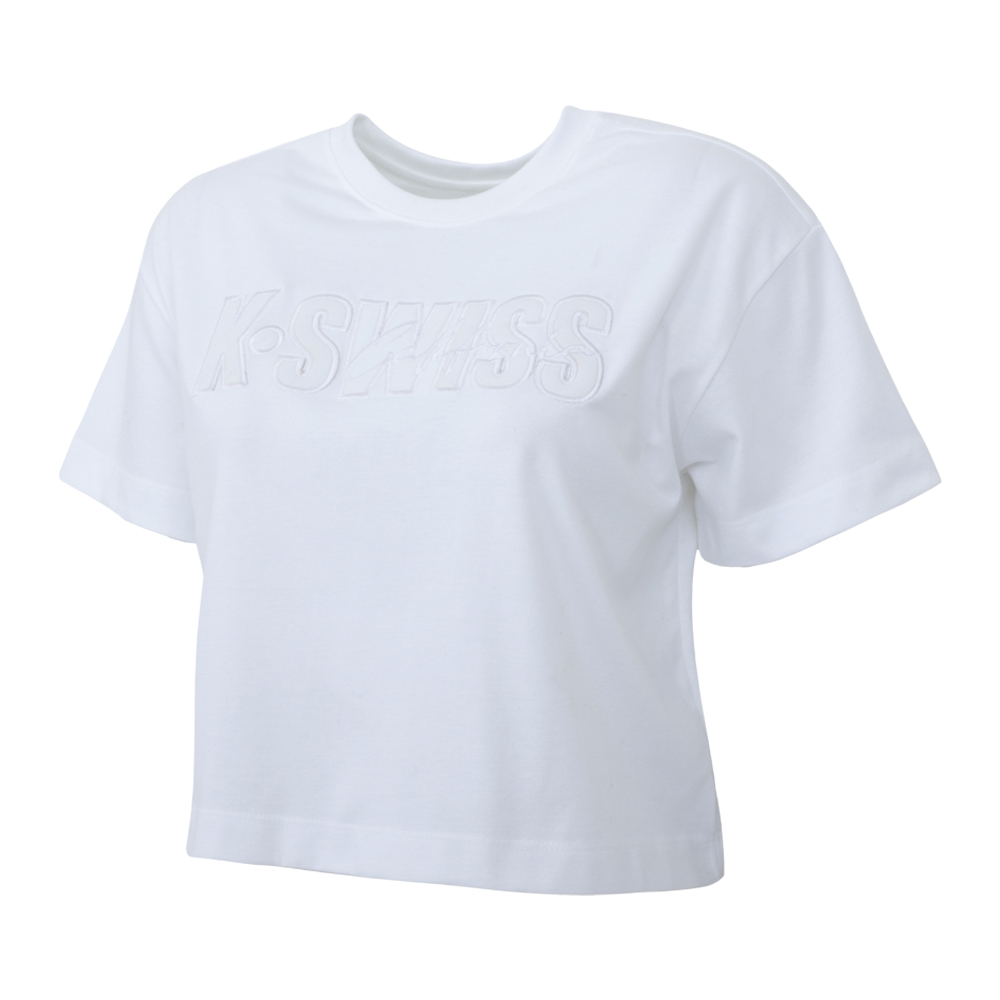 Foto 4 pulgar | Playera K-swiss Casual  Hepburn Para Mujer Color Blanco