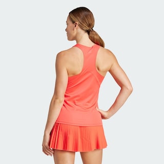 Foto 4 | Playera Sin Mangas Club Tennis Climacool Adidas Rojo Mujer
