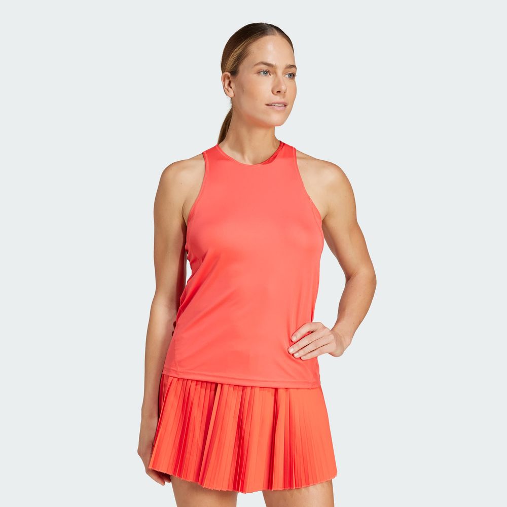 Foto 6 pulgar | Playera Sin Mangas Club Tennis Climacool Adidas Rojo Mujer