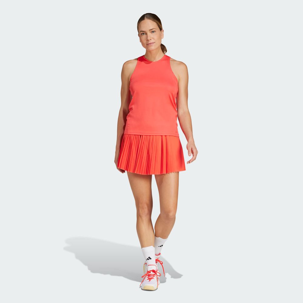 Foto 6 | Playera Sin Mangas Club Tennis Climacool Adidas Rojo Mujer