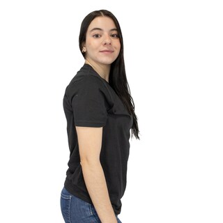 Foto 5 | Playera Slim Fit Indicum Denim Negro para Mujer