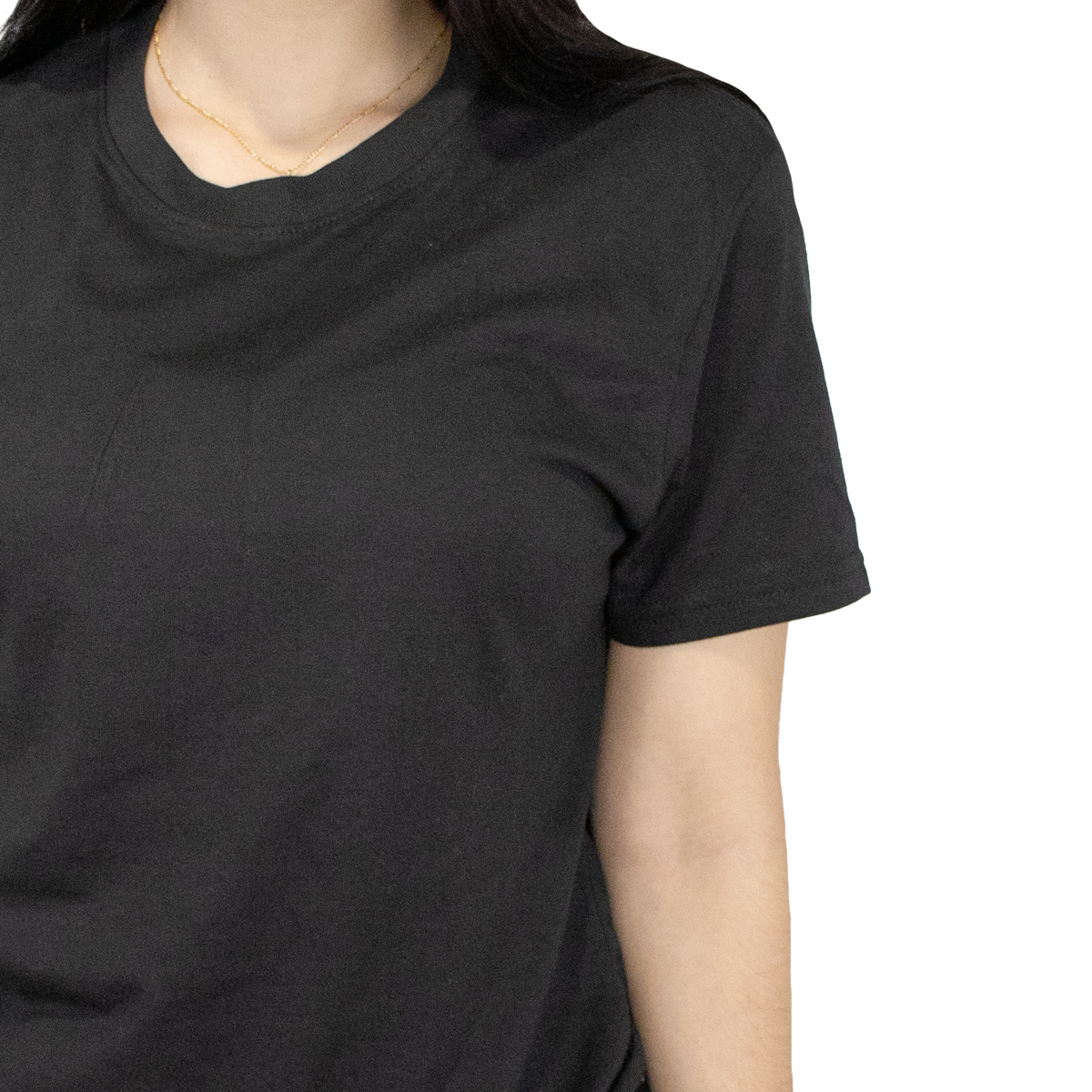 Foto 8 pulgar | Playera Slim Fit Indicum Denim Negro para Mujer