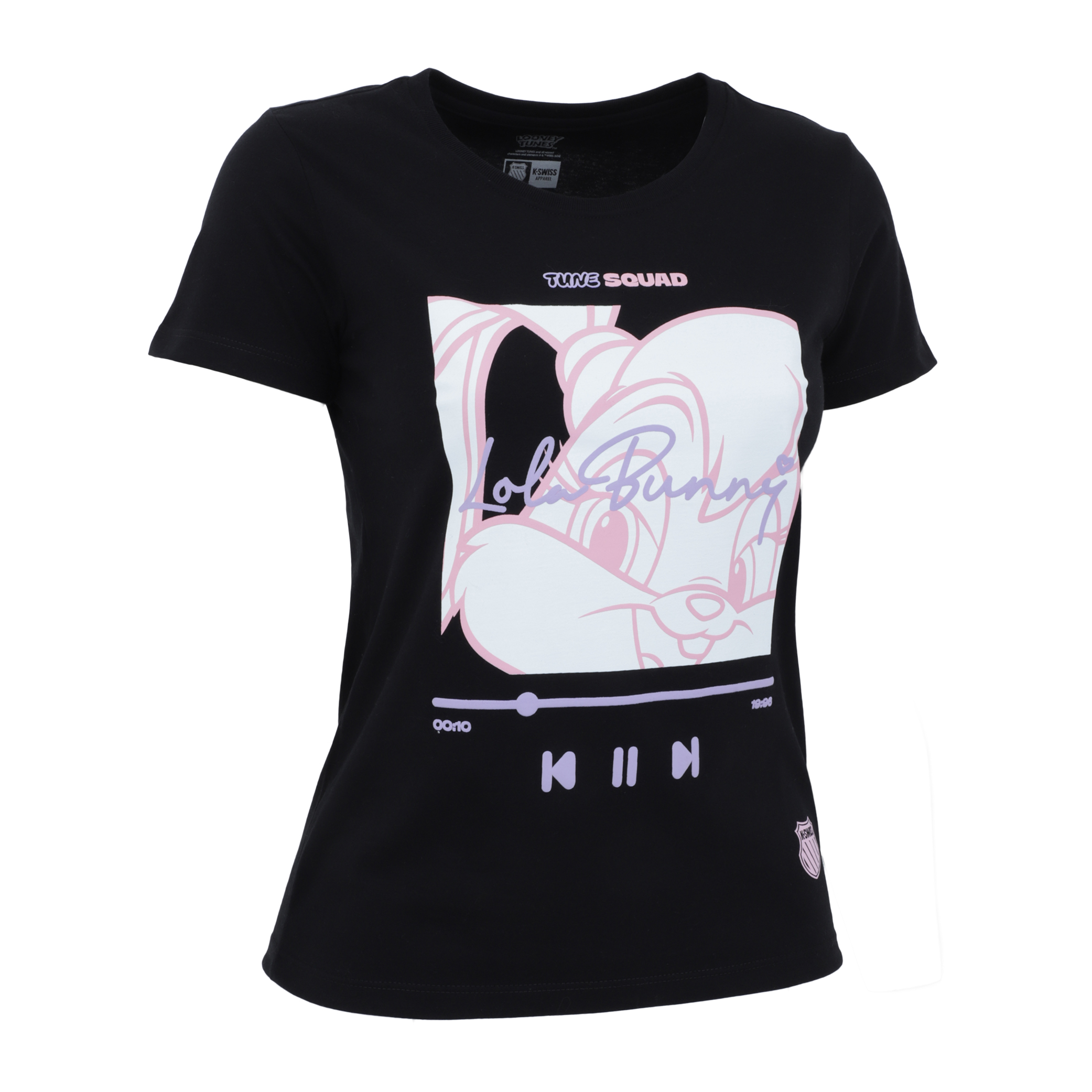 Foto 3 pulgar | Playera K-swiss Casual Looney Tunes Lola Music Para Mujer Color Negro