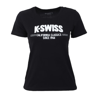 Foto 1 | Playera K-swiss Casual Classic K-swiss Para Mujer Color Negro
