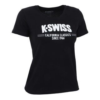 Foto 2 | Playera K-swiss Casual Classic K-swiss Para Mujer Color Negro