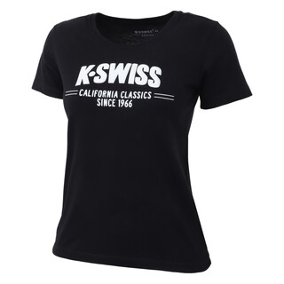 Foto 3 | Playera K-swiss Casual Classic K-swiss Para Mujer Color Negro
